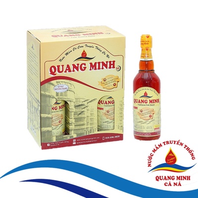 Nước Mắm Quang Minh Cà Ná 50 Đạm | Loại Thượng Hạng | (HKD QUANG MINH)