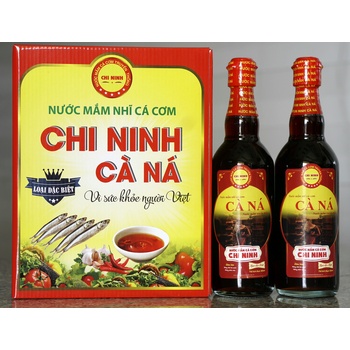 NƯỚC MẮM NHĨ CÁ CƠM 6CHAI X 500ML (CHÍ NINH CÀ NÁ)