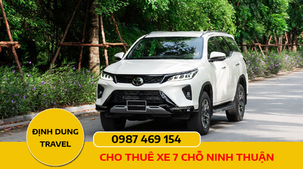 Dịch vụ thuê xe 7 chỗ phan rang ninh thuận Định Dung