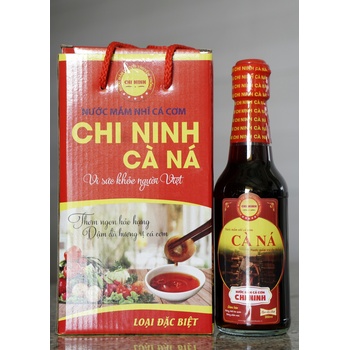 NƯỚC MẮM NHĨ CÁ CƠM 4 CHAI X 300ML (CHI NINH CÀ NÀ)