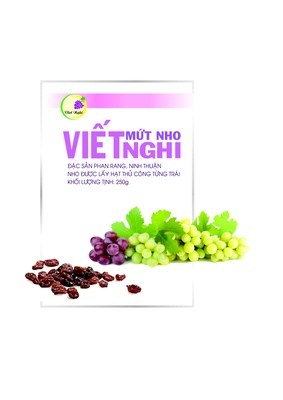 MỨT NHO SẤY DẺO VIẾT NGHI 250G