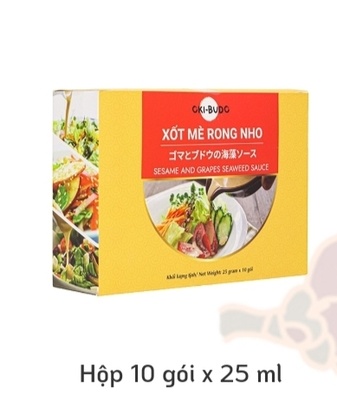 XỐT MÈ RONG NHO OKI-BUDO 25ml (Nam bảo Tín)