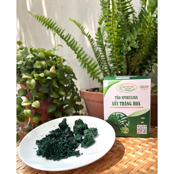 Tảo spirulina sấy thăng hoa dạng vảy