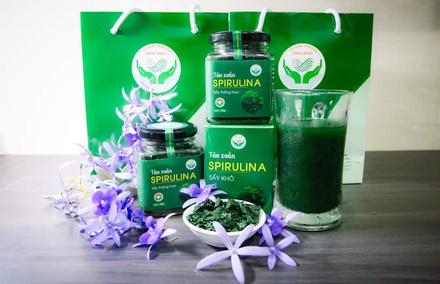 Tảo spirulina sấy thăng hoa