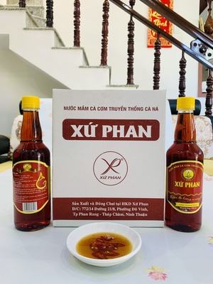 NƯỚC MẮM THƯỢNG HẠNG XỨ PHAN (THÙNG 3 LÍT CHAI PET)