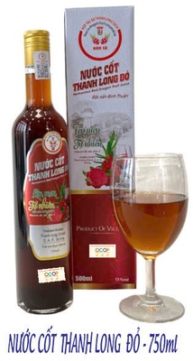 Nước cốt thanh long đỏ lên men 500ml (Đặc biệt)