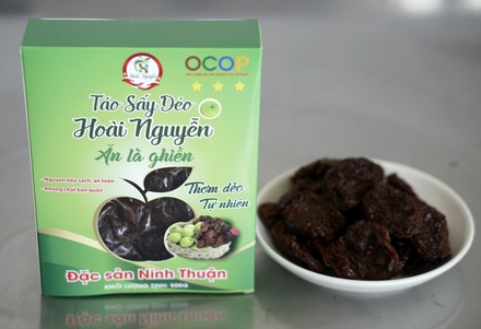 TÁO SẤY DẺO HOÀI NGUYỄN 500G (HKD NGUYỄN THỊ THU HOÀI)