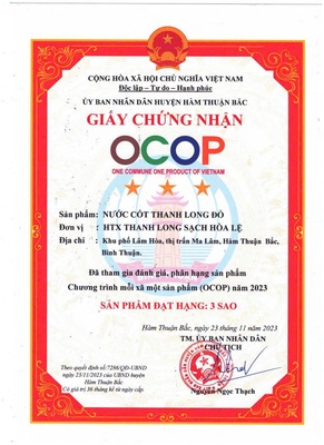 Nước cốt thanh long đỏ lên men 500ml