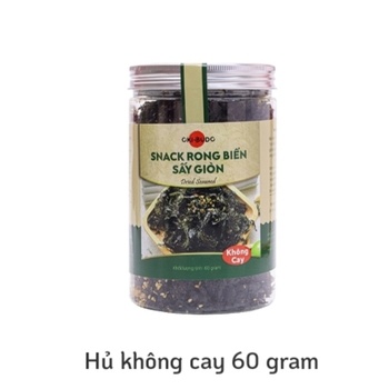 SNACK RONG BIỂN SẤY GIÒN VỊ KHÔNG CAY 60gr (Nam bảo Tín)