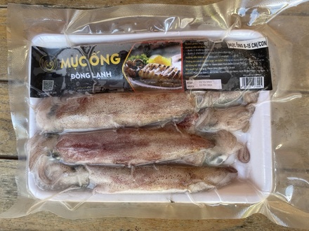 MỰC ỐNG 8-15CM/CON CANAFISH 500GR