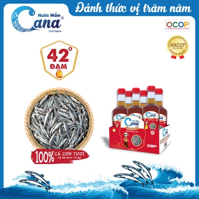 Nước Mắm Cana 42N 50ml lốc 6 chai