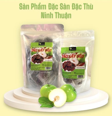 TÁO SẤY DẺO 200G và 500G (HKD NÔNG SẢN XANH THẢO TRANG)