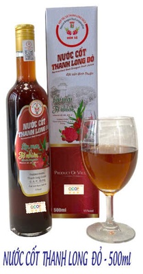 Nước cốt thanh long đỏ lên men 500ml (Đặc biệt)