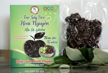 TÁO SẤY DẺO HOÀI NGUYỄN 500G (HKD NGUYỄN THỊ THU HOÀI)