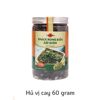 SNACK RONG BIỂN SẤY GIÒN VỊ CAY 60gr (Nam Bảo Tín)