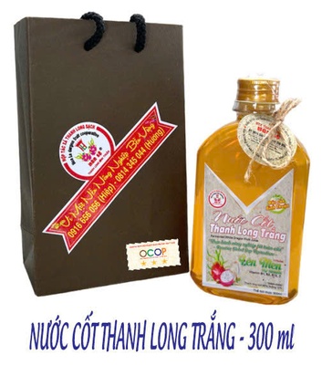 Nước cốt thanh long trắng lên men 750ml