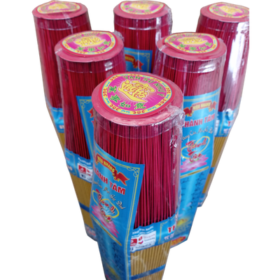 Nhang thơm Nhãn xanh đại bó lục giác 721 cây 38cm