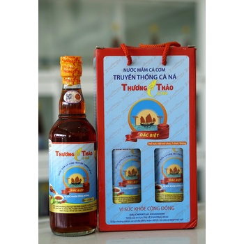 NƯỚC MẮM CÁ CƠM TRUYỀN THỐNG CÀ NÁ 2 CHAI X 500ML/CHAI - ĐẶC BIÊT (HKD LA THỊ LỆ PHƯƠNG)