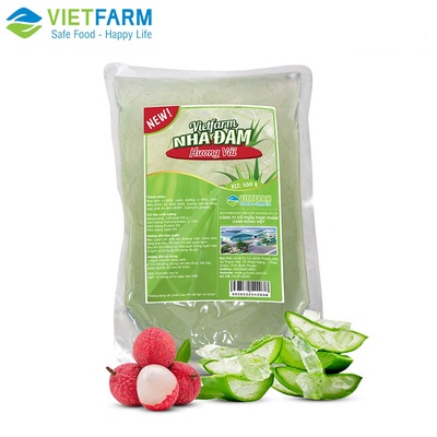 Nha đam hương vải Vietfarm túi 500g