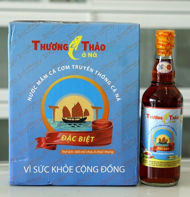 NƯỚC MẮM CÁ CƠM TRUYỀN THỐNG CÀ NÁ 6 CHAI X 500ML/CHAI - ĐẶC BIỆT (HKD LA THỊ LỆ PHƯƠNG)