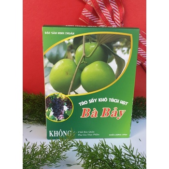 TÁO SẤY KHÔ TÁCH HẠT BÀ BẢY LOẠI 200GR (CƠ SỞ THÙY TRANG