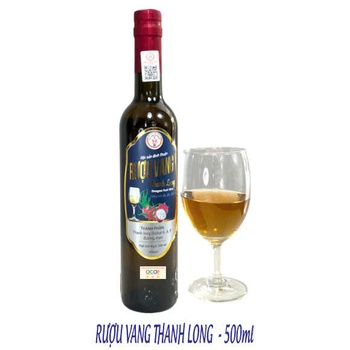 Rượu vang thanh long 500ml