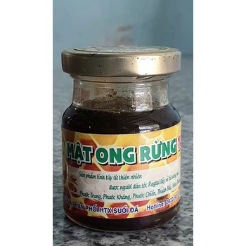 mật ong rừng 100% loại 70ml (HTX SUỐI ĐÁ)