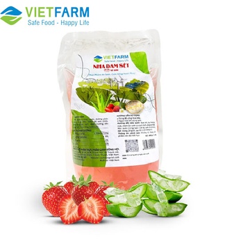 Nha đam sệt vị dâu Vietfarm túi 500g