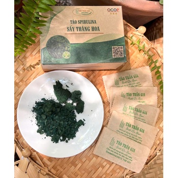 Tảo spirulina sấy thăng hoa dạng gói nhỏ tiện lợi