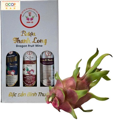 Rượu vang thanh long 750ml